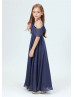 Unusual Chiffon Airy Junior Bridesmaid Dress